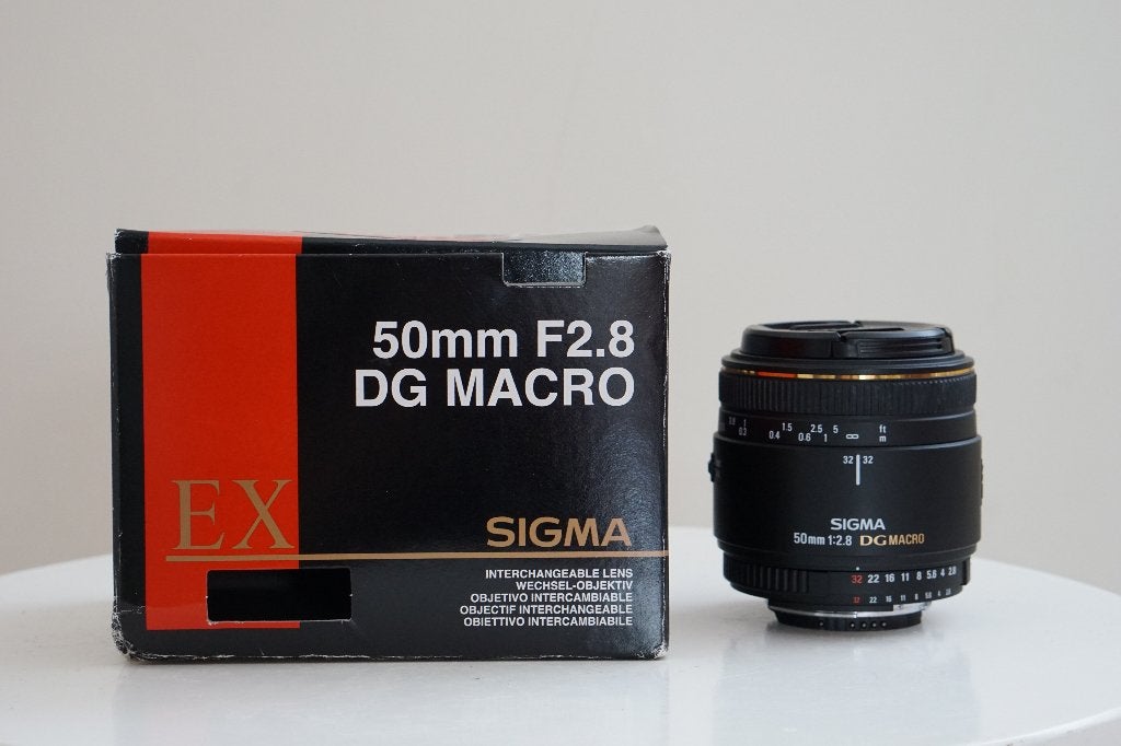 Sigma 50mm f2.8 EX DG Macro Nikon F, Sigma, Macrofunctie, Ophalen of Verzenden, Zo goed als nieuw