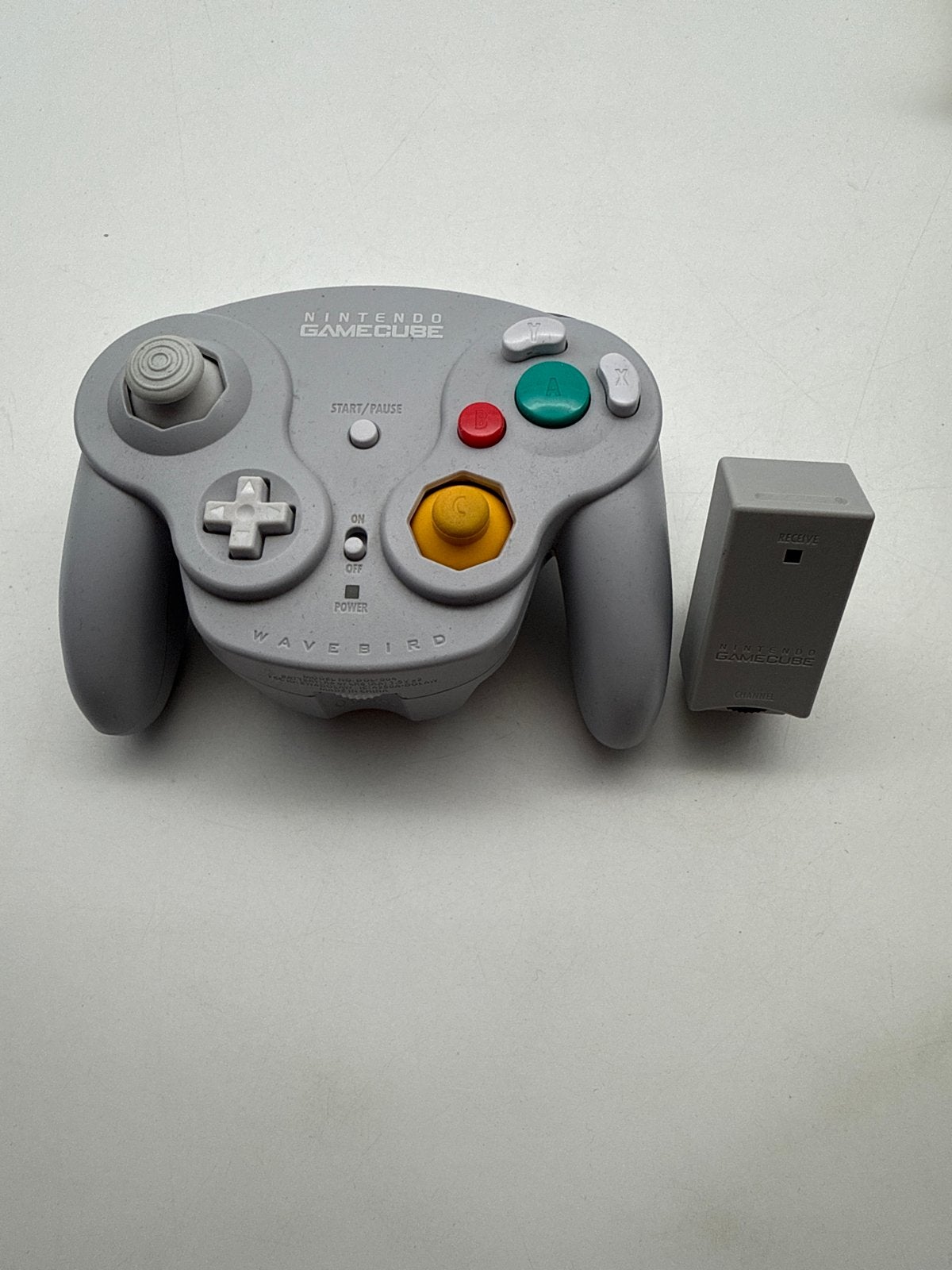 Nintendo GameCube WaveBird Draadloze Controller, Game, Cube, Ophalen of Verzenden, Zo goed als nieuw