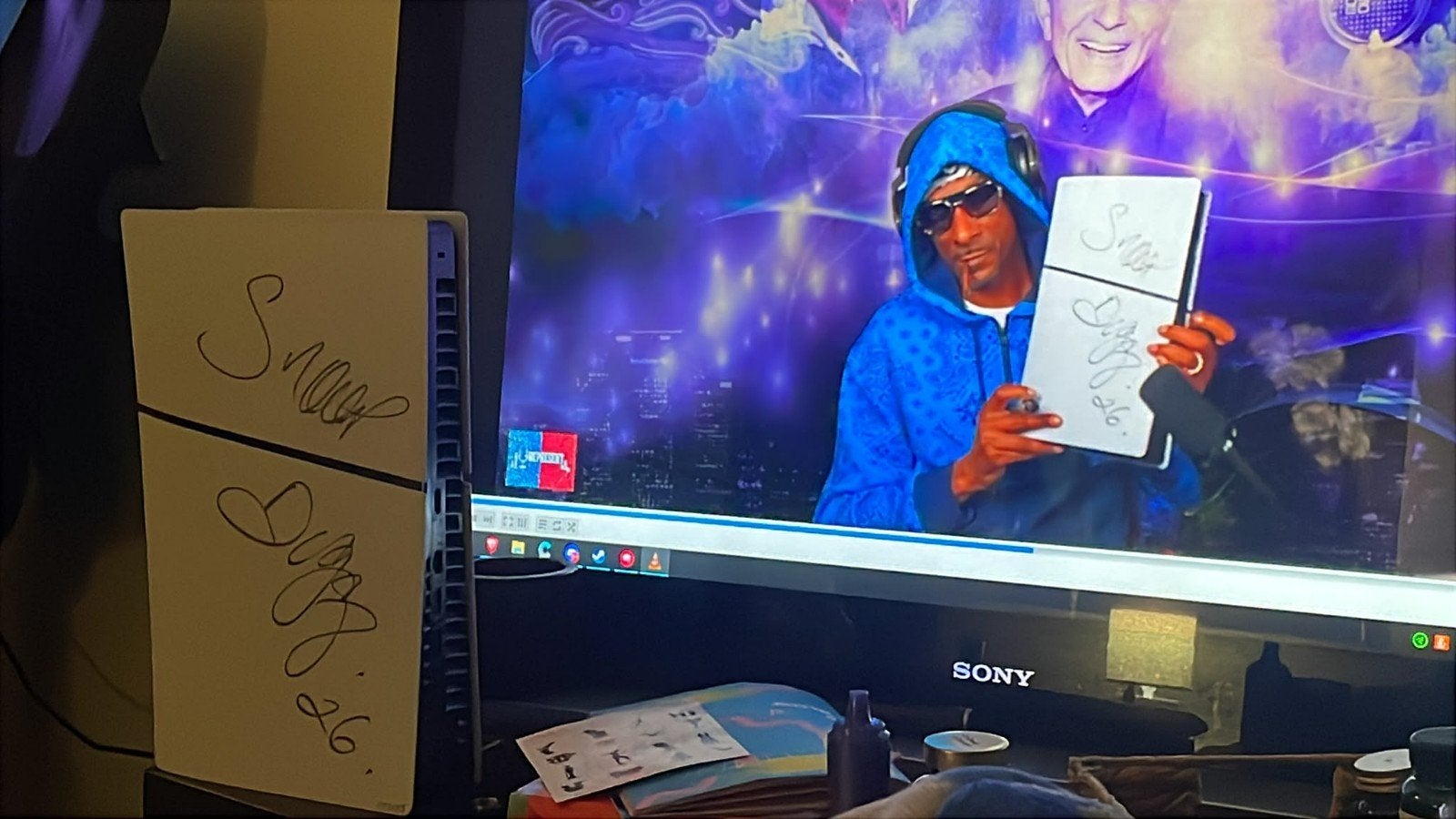 PlayStation 5 met handtekening van Snoop Dogg, Online, Overige genres, 1 speler, Ophalen of Verzenden