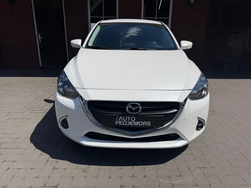 Mazda 2 1.5 Skyactiv-G Sport Selected | Carplay| Navi| Dodeh, Voorwielaandrijving, Stof, Gebruikt, Zwart