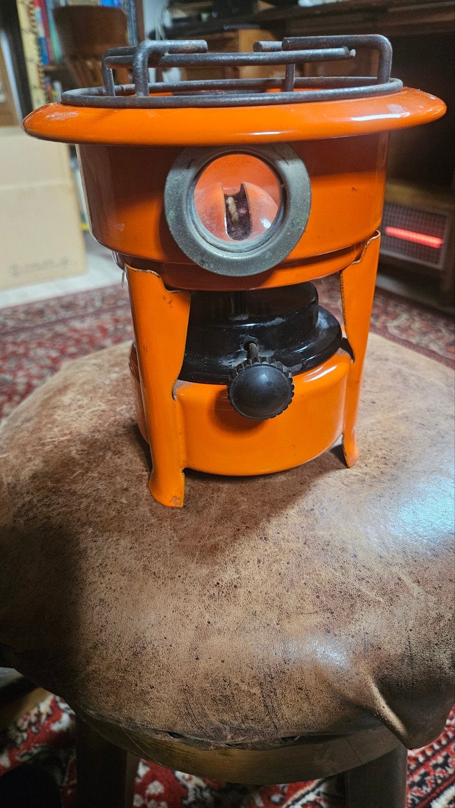 PEUTROLEUMSTEL emaille, Antiek en Kunst, Ophalen