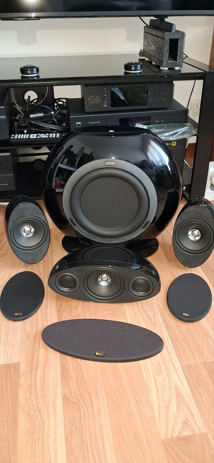 Kef 3.1 (lees goed), Audio, Tv en Foto, Ophalen, Subwoofer, Overige merken