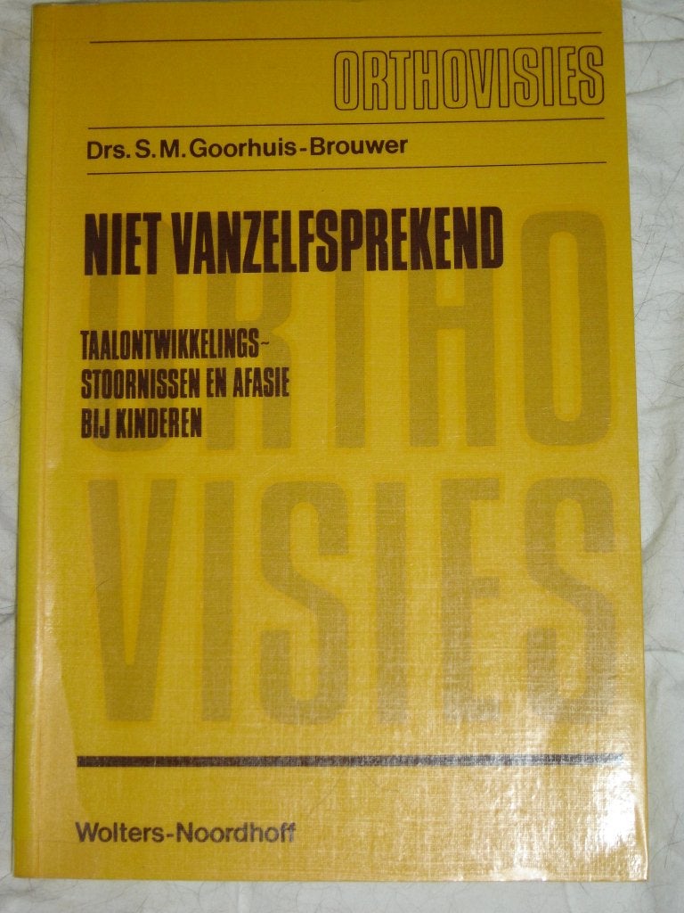 Niet vanzelfsprekend, Ophalen of Verzenden, Beta, Zo goed als nieuw, HBO
