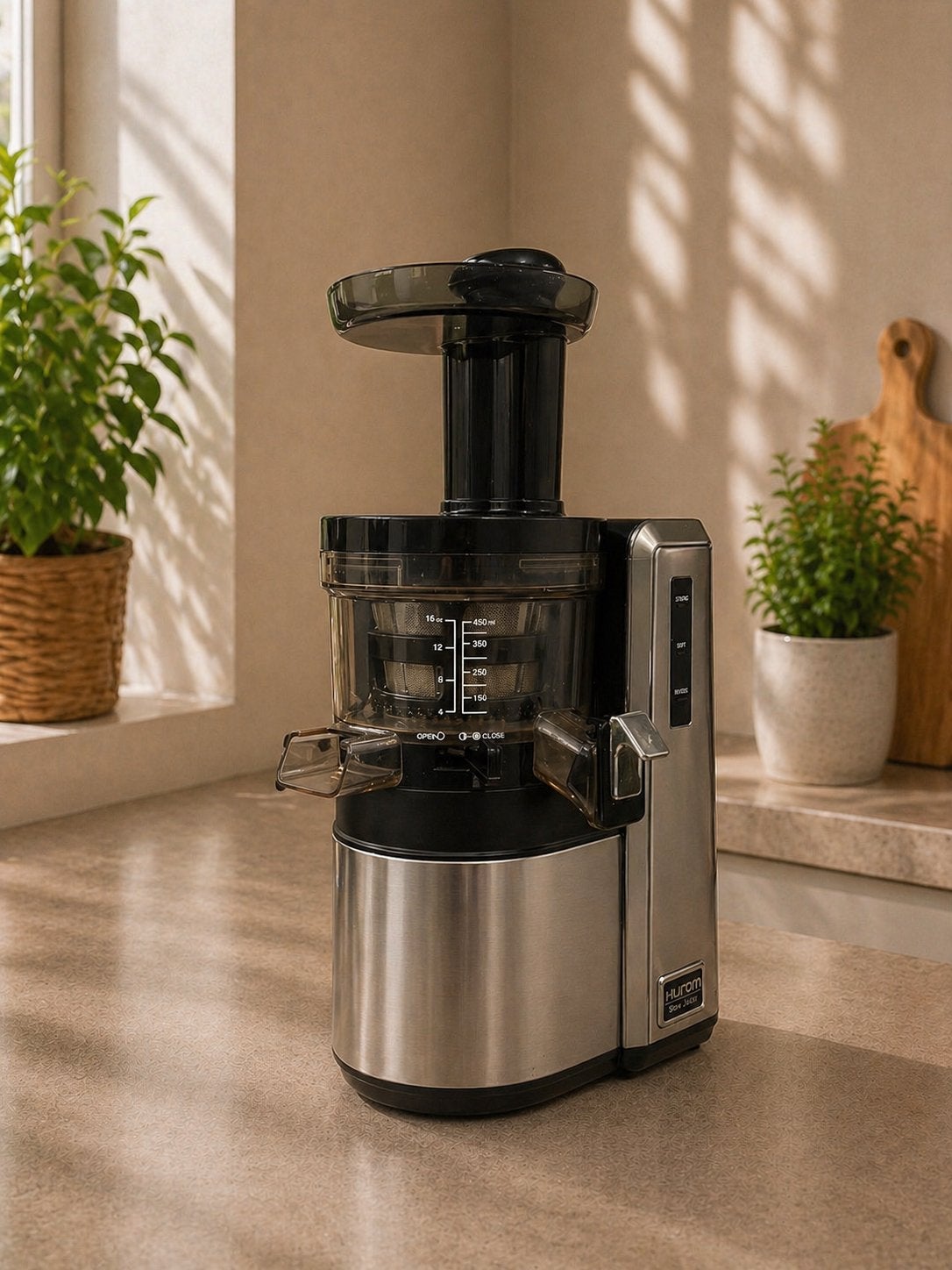 HUMON Slowjuicer / Sap pers, Ophalen of Verzenden, Zo goed als nieuw, Elektrisch, Slowjuicer