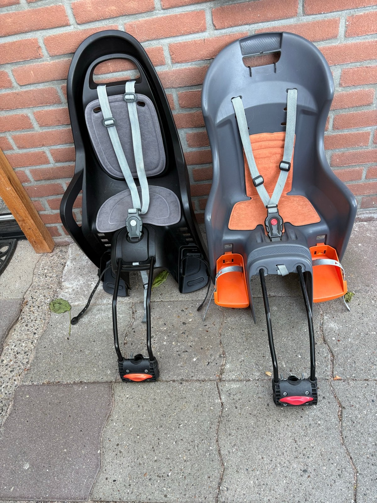 2 Fietsstoeltjes - Polisport Groovy FF en Boodie, Ophalen, Gebruikt, Overige merken, Autogordel