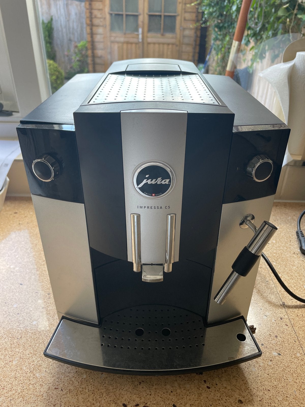 Jura Impressa C5 Koffiemachine, Ophalen, Afneembaar waterreservoir, Koffiemachine, Koffiebonen