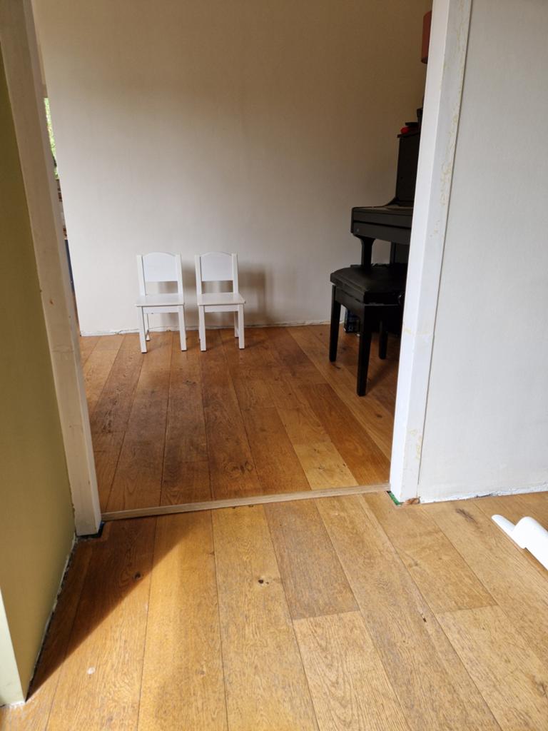 Ruim 50m2 eikenhouten parketvloer, Doe-het-zelf en Verbouw, Vloerdelen en Plavuizen, Gebruikt, 10 m² of meer, 10 tot 30 cm, Hout