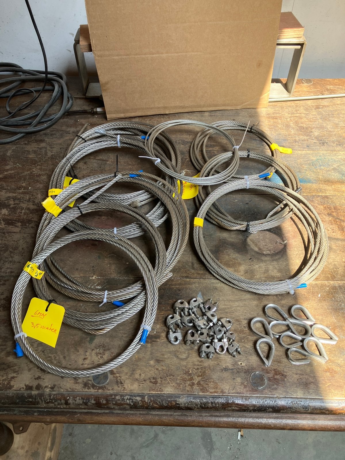 Diverse RVS materialen., Ophalen, Gebruikt