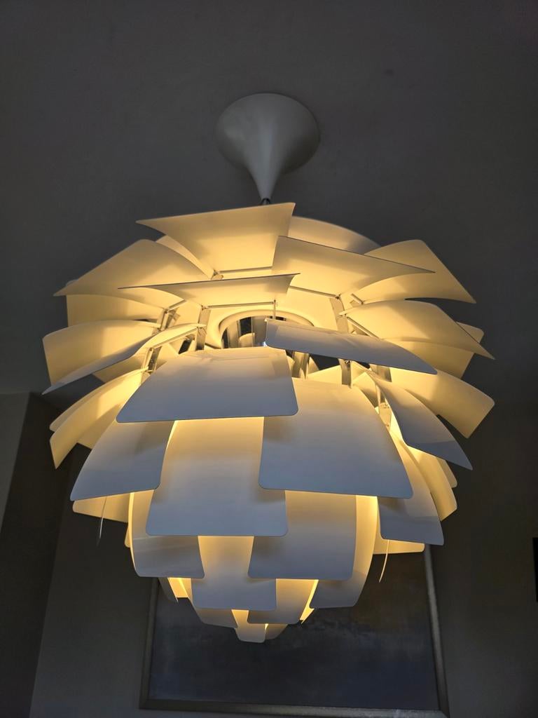 Louis Poulsen PH Artichoke design hanglamp ¤72cm showmodel, Huis en Inrichting, Lampen | Hanglampen, Ophalen of Verzenden, Glas