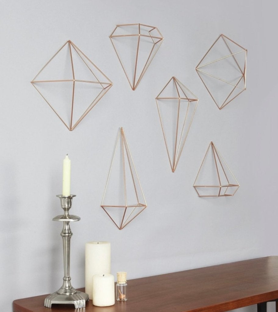 Umbra Prisma Wall Decor copper wanddecoratie nieuw!, Huis en Inrichting, Info@umbra.nl, Nieuw, Ophalen of Verzenden, Umbra