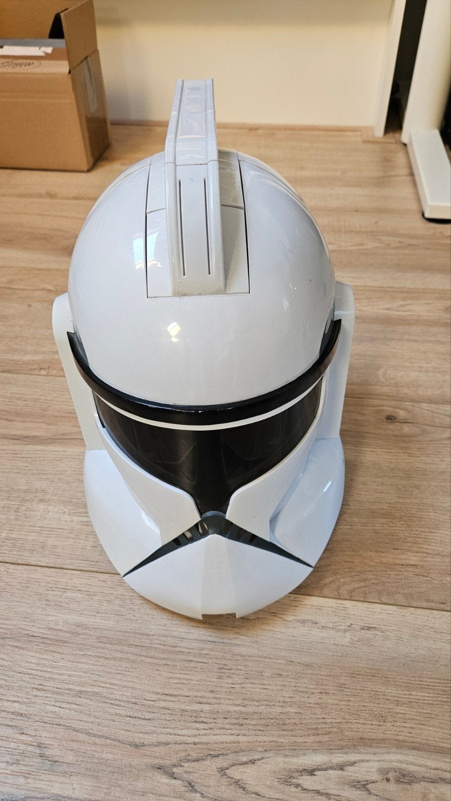 Hasbro Star Wars Clone Trooper helm uit 2008, Ophalen, Overige figuren, Gebruikt, Gebruiksvoorwerp
