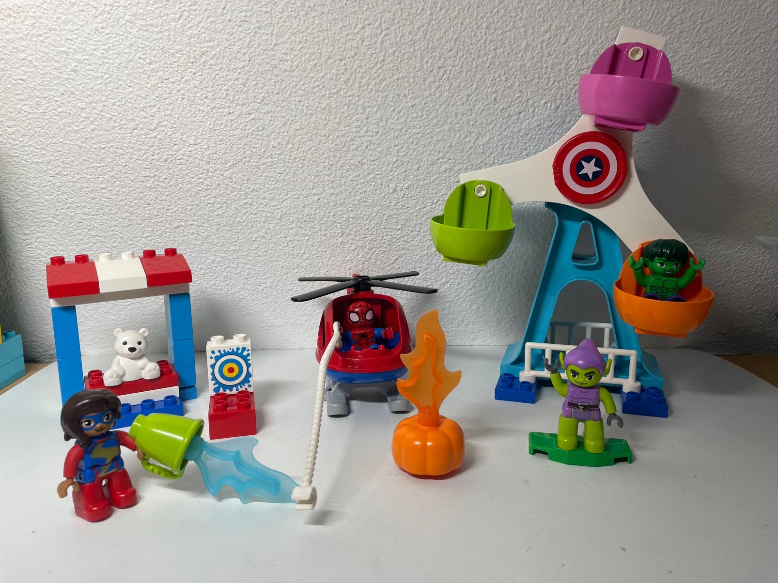 Duplo 10963 Spider-Man & Vrienden Kermisavontuur, Kinderen en Baby's, Speelgoed | Duplo en Lego, Ophalen of Verzenden, Gebruikt