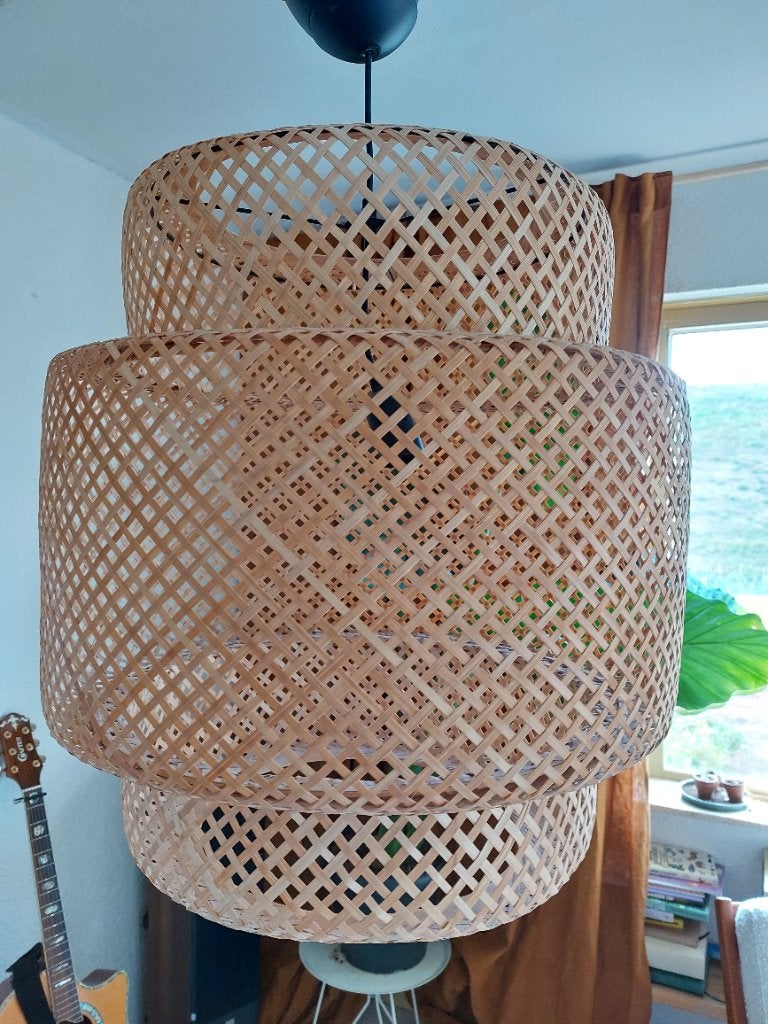 Ikea Sinnerlig lamp 50 cm, Ophalen, Zo goed als nieuw, Overige materialen, E27 (groot)