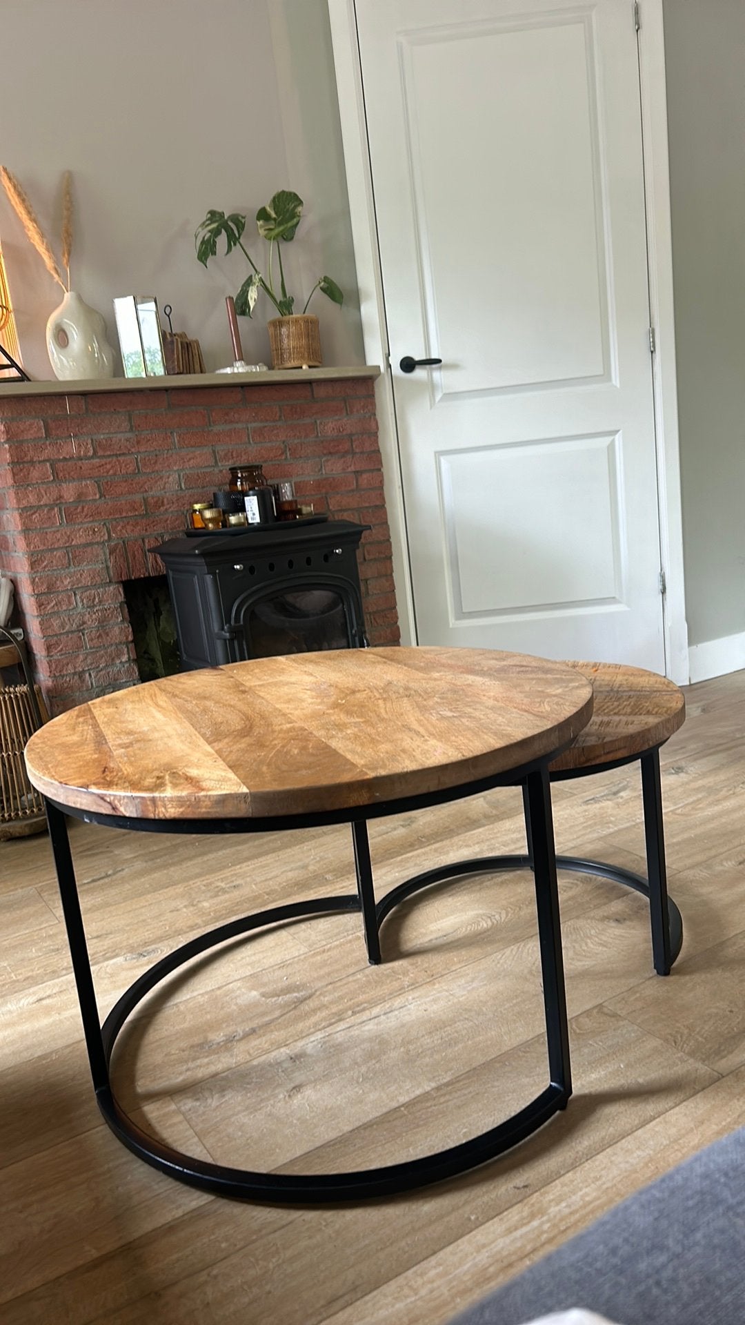 Salontafels, Ophalen, Rond, 50 tot 100 cm, Minder dan 50 cm