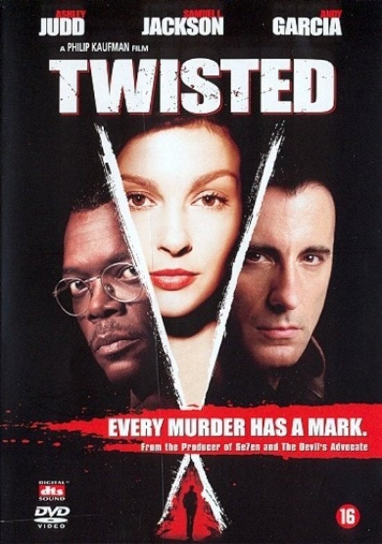 DVD - Twisted (2004), Vanaf 16 jaar, Ophalen of Verzenden, Gebruikt, Actiethriller