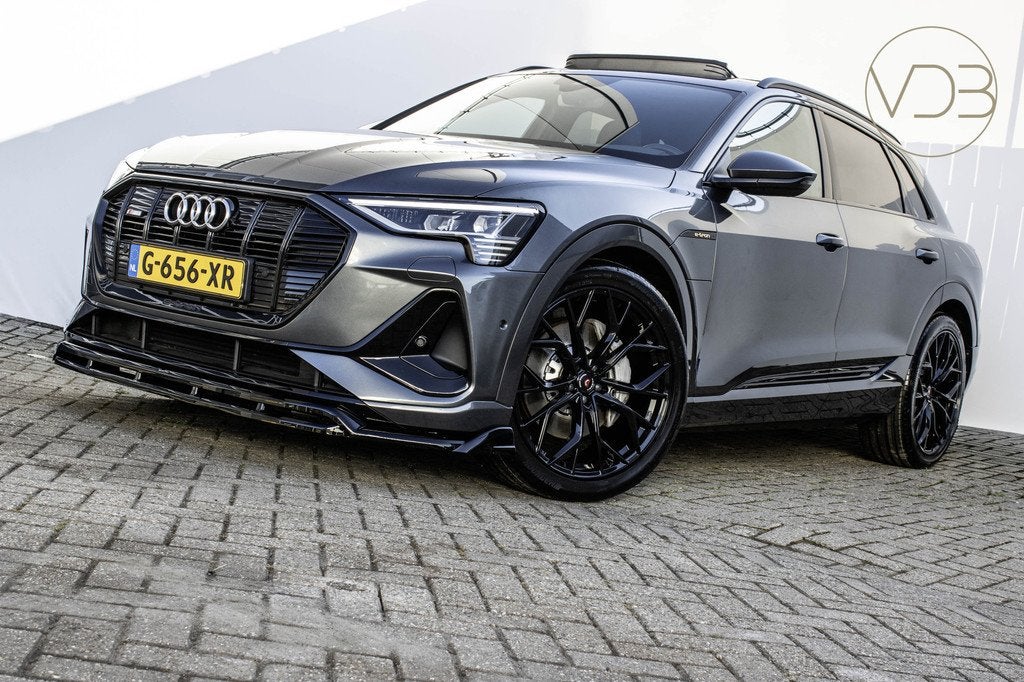 Audi e-tron 50 SOH 92% S-Line PANO 22INCH Origineel NL BTW, Auto's, Audi, Bedrijf, Te koop, e-tron, 4x4, ABS, Adaptive Cruise Control