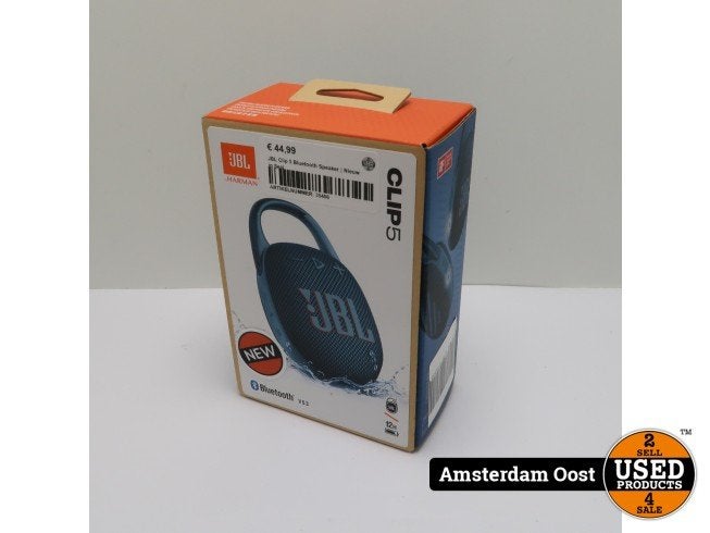JBL Clip 5 Bluetooth Speaker | Nieuw in Seal, Audio, Tv en Foto, Luidsprekers, JBL, Nieuw, Support@jbl.com, 400 Atlantic Street
Stamford, CT 06901
USA