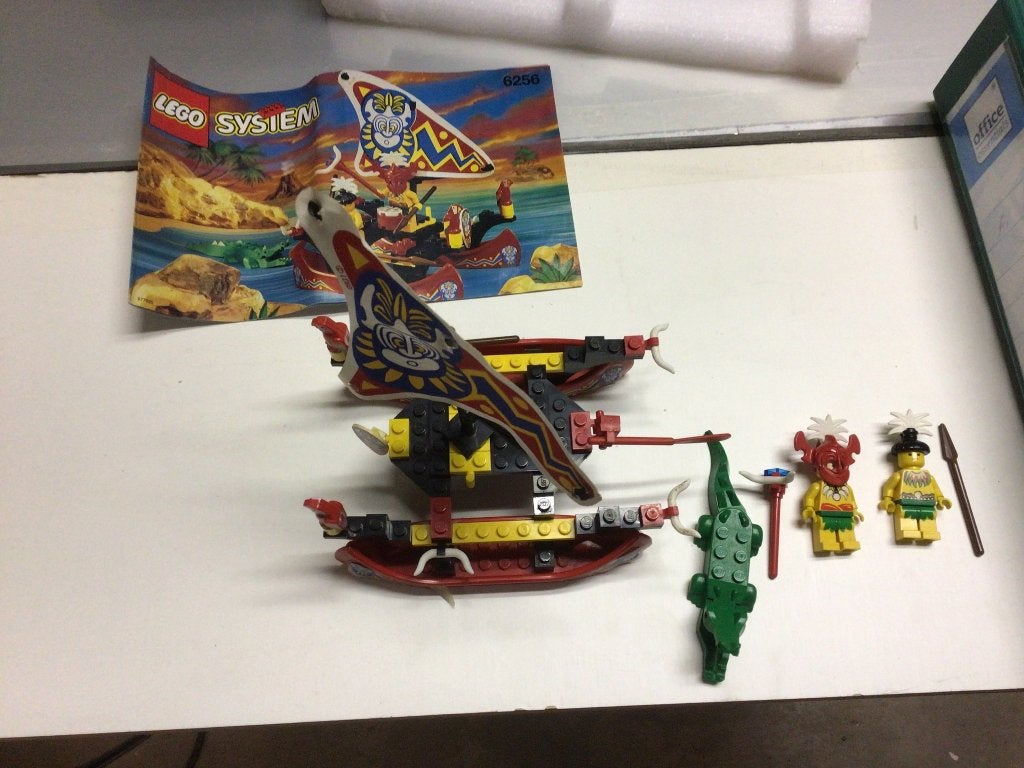 lego 4656 Islander catamaran indianen pirates, Ophalen of Verzenden