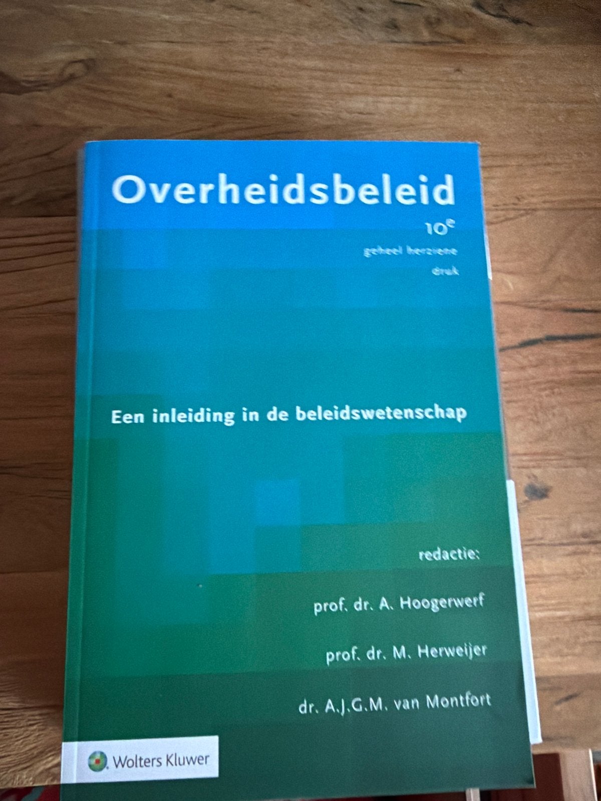 Overheidsbeleid - Een inleiding in de beleidswetenschap, Ophalen of Verzenden, Gamma, Nieuw, HBO
