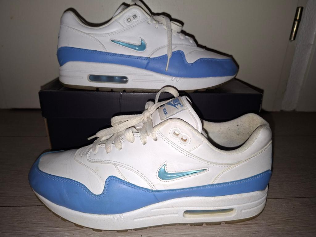 Nike Air Max 1 Premium SC Jewel University Blue, Blauw, Nike, Ophalen of Verzenden, Sneakers of Gympen