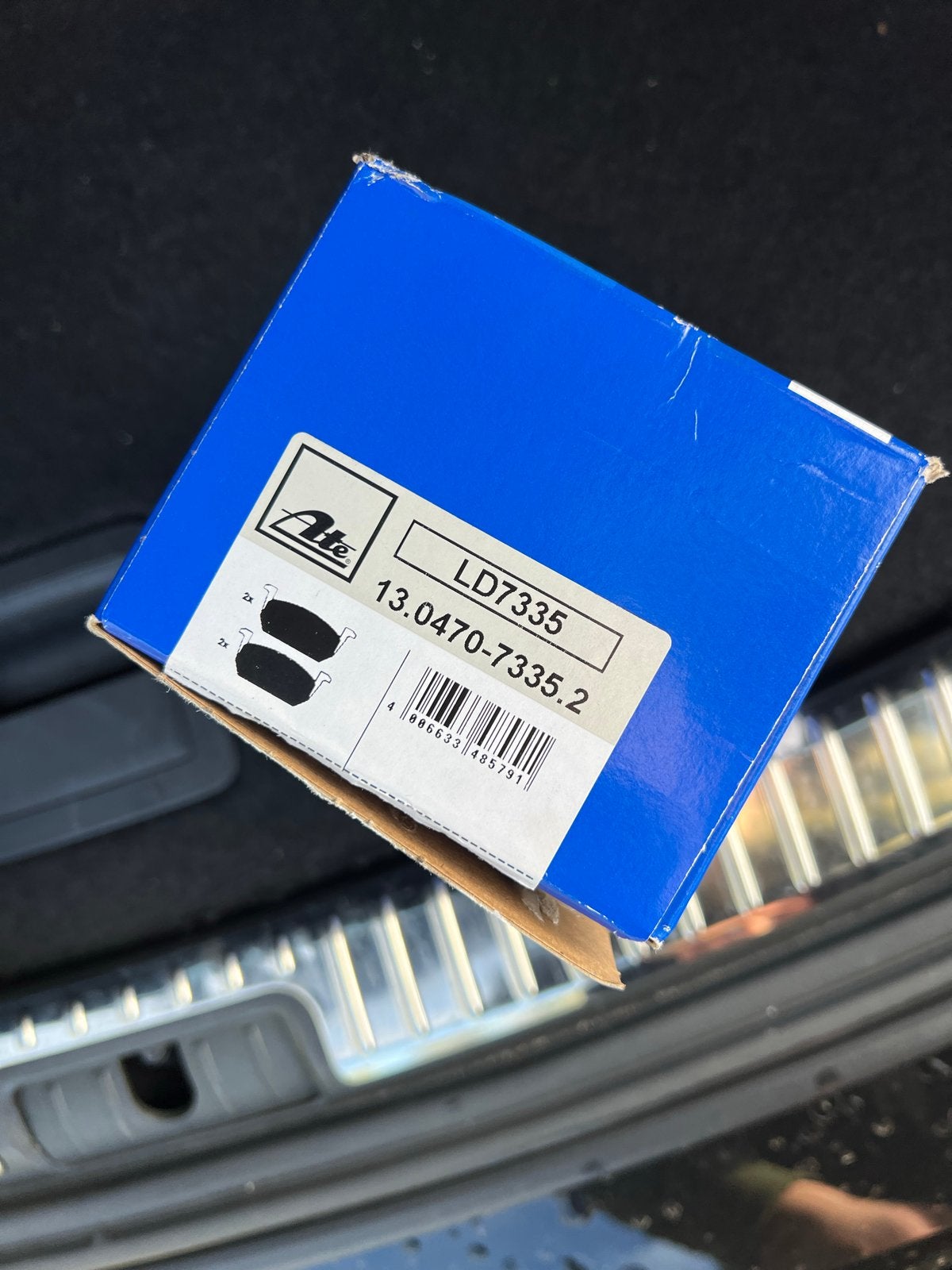ATE Ceramic Remblokken Voor VW Polo/Golf Seat Skoda Audi, Auto-onderdelen, Ophalen of Verzenden, Nieuw, Volkswagen