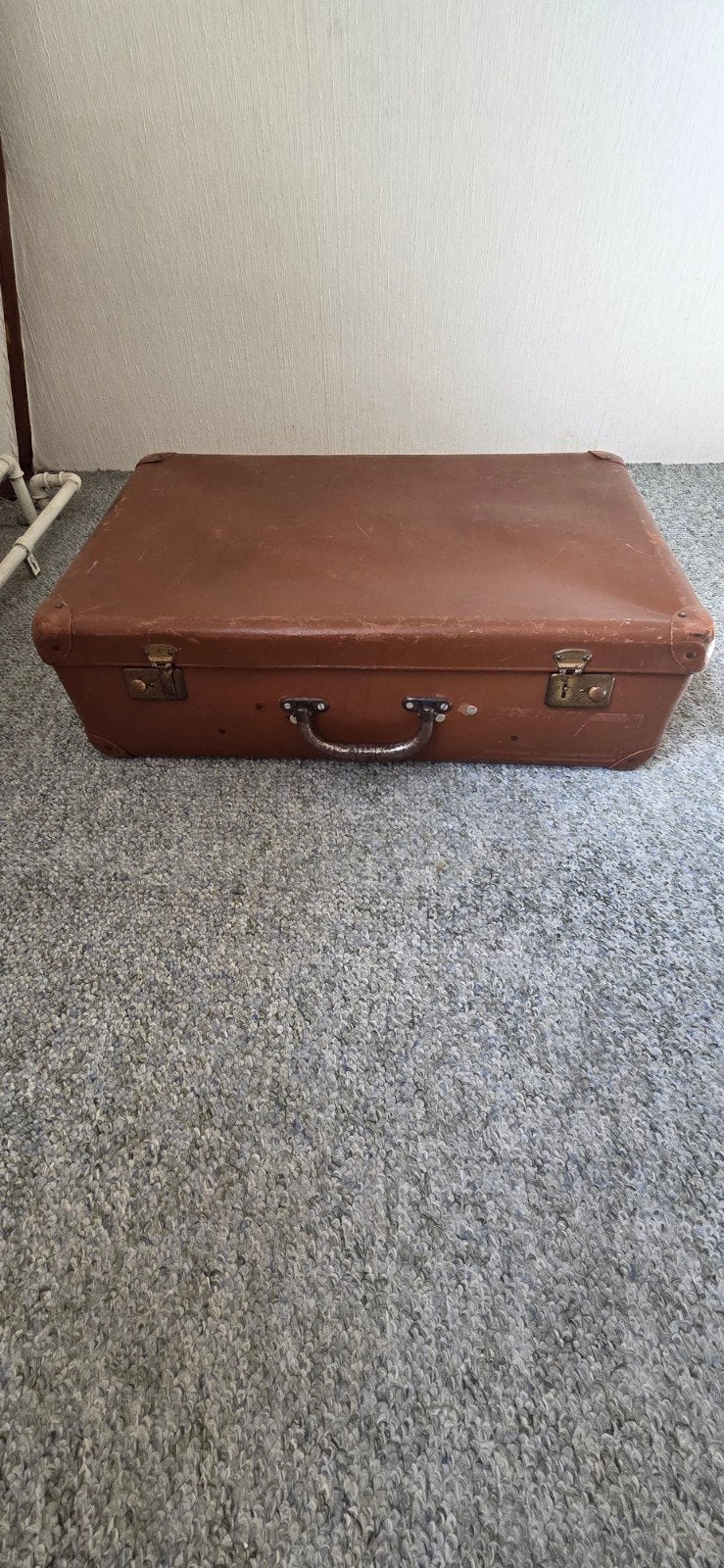 Leuke oude koffer voor decoratie, Ophalen