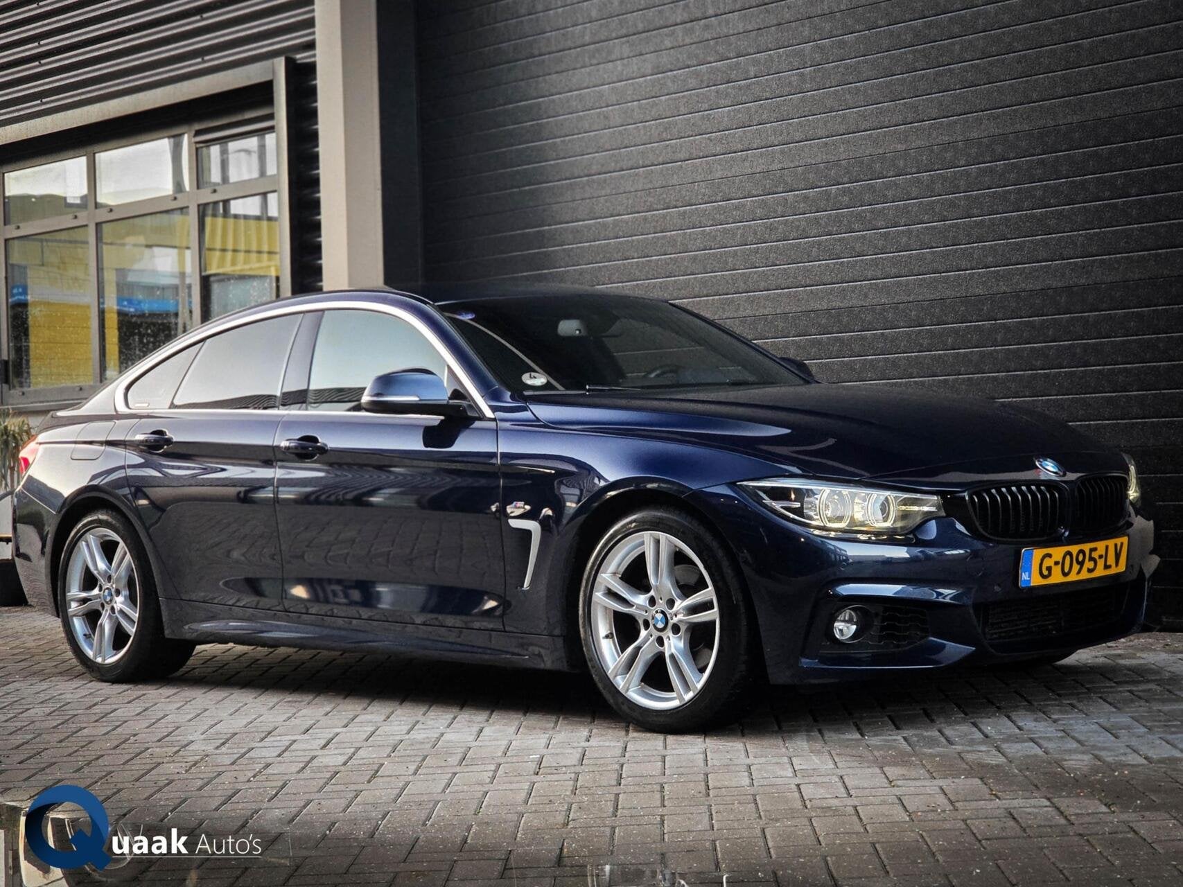 BMW 4-serie Gran Coupé 418i M-Sport | LED | ALCANTARA | PDC, Auto's, Automaat, Gebruikt, Euro 6, Blauw
