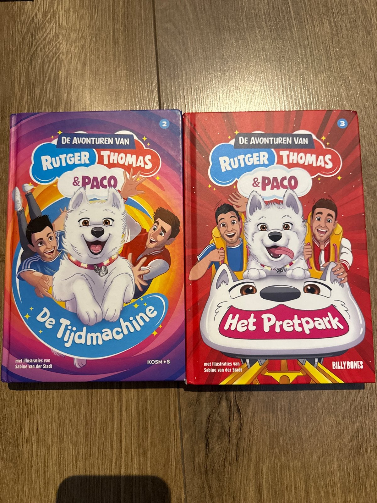 De Avonturen van Rutger, Thomas & Paco - 2 boeken, Ophalen, Zo goed als nieuw, Fictie algemeen
