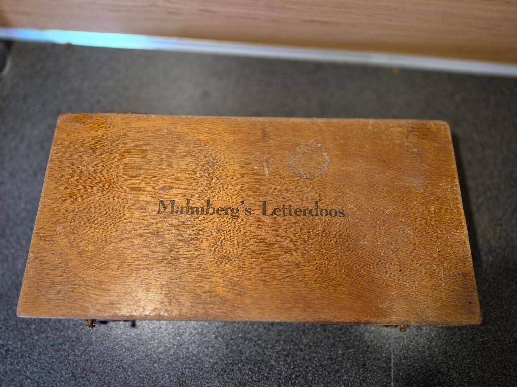 Antiek Letterdoos, Verzenden, Gebruikt, Ontdekken