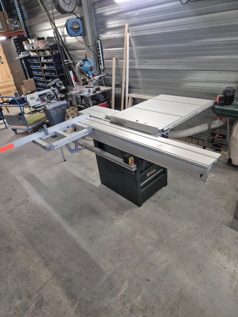 Metabo TkU1693W formaatzaag incl afzuiging, Ophalen, Gebruikt, 70 mm of meer, Overige typen
