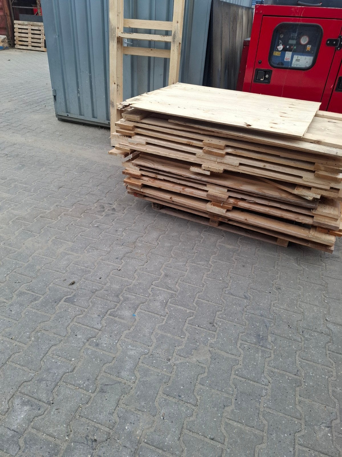 Houten planken / pallets, Gebruikt, Overige typen, Ophalen of Verzenden, 35 tot 50 cm