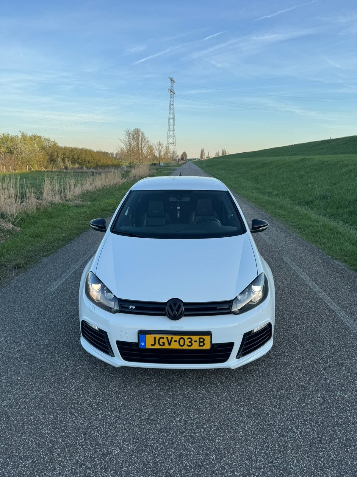 Volkswagen Golf R 2.0TSI 199KW 4-M 5DR 6-DSG 2012 Wit, Auto's, 1441 kg, 4 cilinders, 1984 cc, Wit
