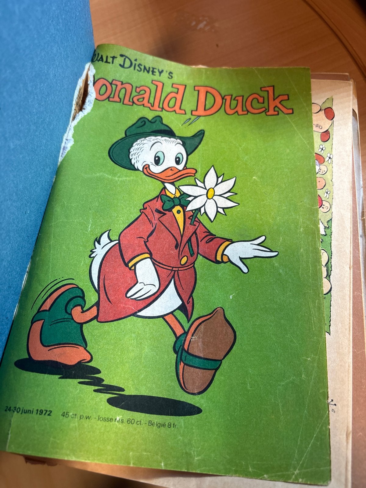 Donald Duck stripboek - nr 24 t/m 52 jaargang1972, Eén stripboek, Ophalen of Verzenden, Gelezen