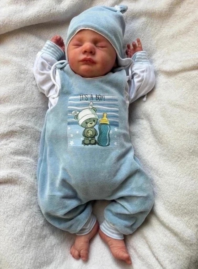 Reborn Diego nu 380 euro!, Ophalen of Verzenden, Zo goed als nieuw, Pop, Levensecht of Reborn