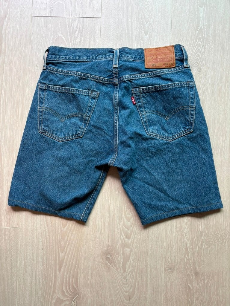 Levi's 550 Korte Broek W30, Blauw, ., W32 (confectie 46) of kleiner, Ophalen of Verzenden