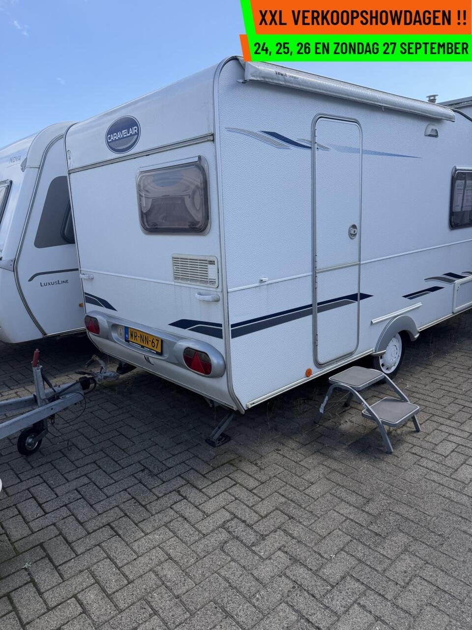 CARAVELAIR - XXL VERKOOPSHOW 24,25,26 & 27 SEPT. 10-17 UUR, Bedrijf, 750 - 1000 kg, 5 tot 6 meter, Caravelair