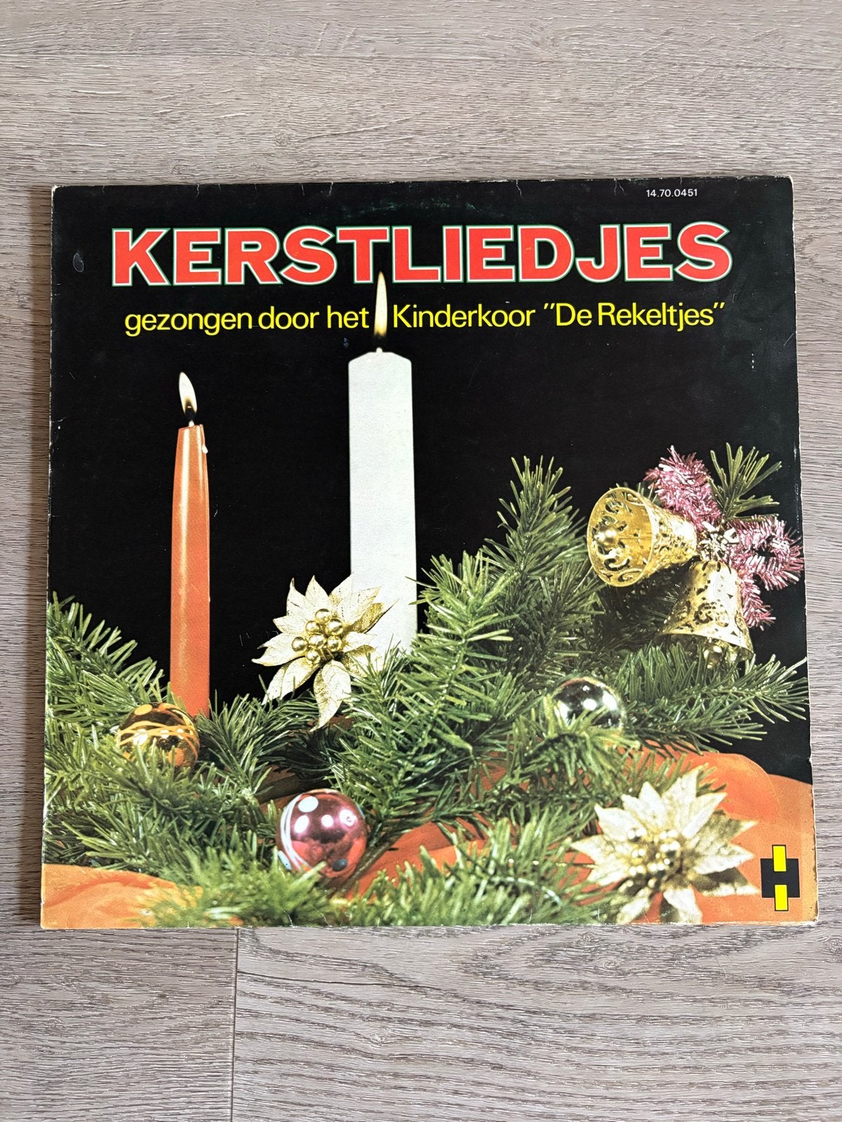 Kerstliedjes - Kinderkoor 'De Rekeltjes' LP, Ophalen of Verzenden, Gebruikt, LP