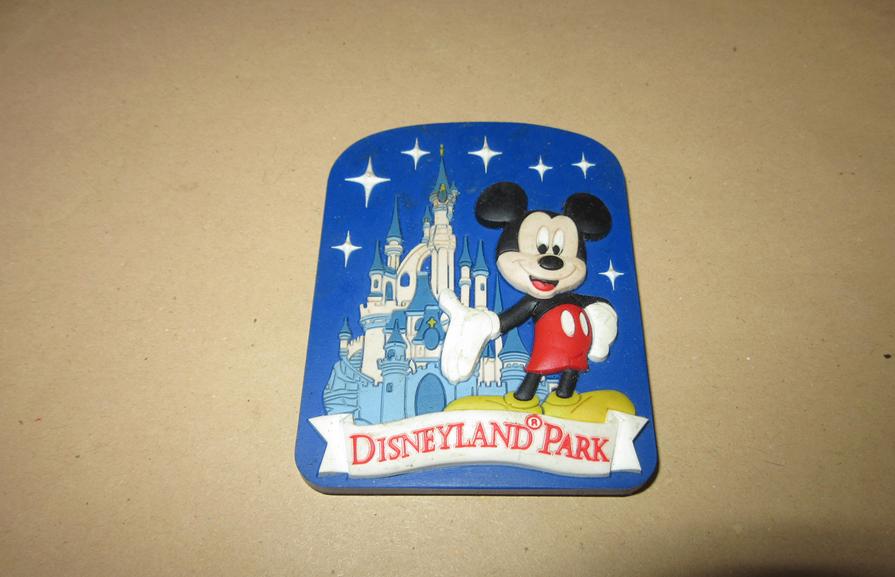 Disneyland Park magneet, Verzenden, Mickey Mouse, Gebruikt, Overige typen