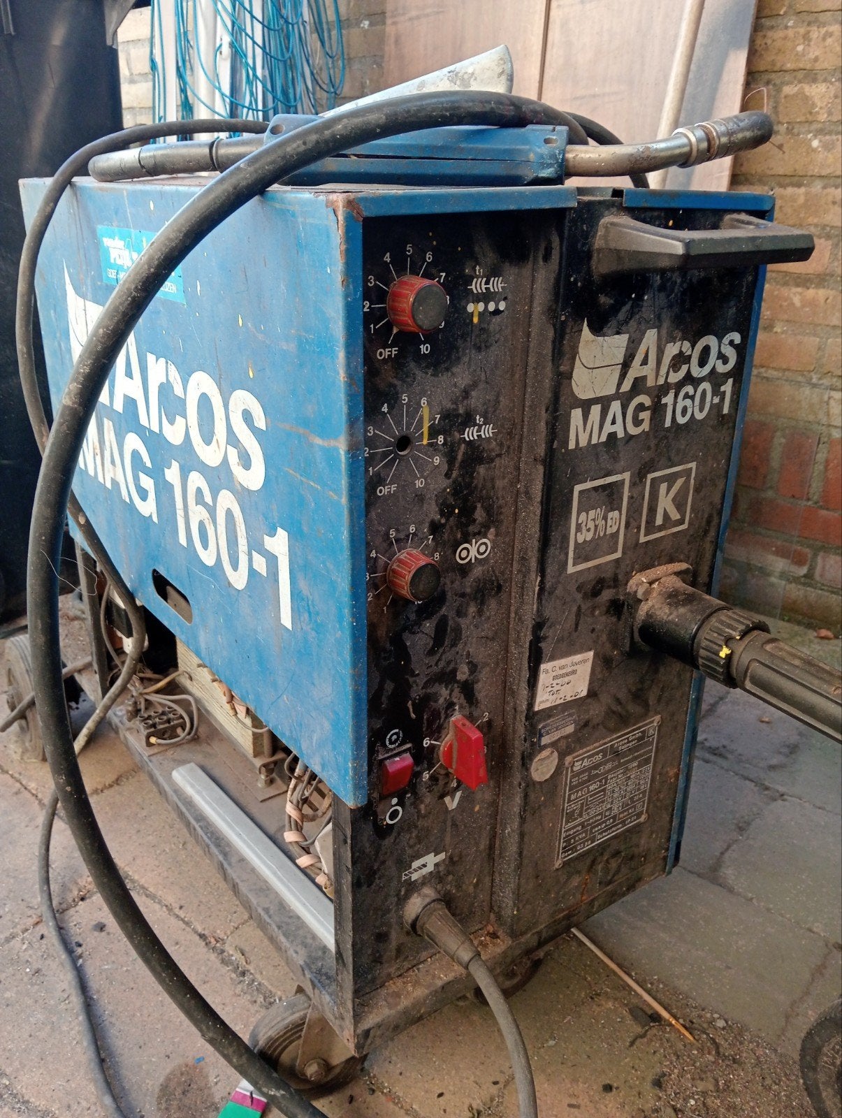 Defect Arcos MAG  lasapparaat - voor onderdelen/reparati, Doe-het-zelf en Verbouw, Gereedschap | Lasapparaten, Ophalen, Gebruikt