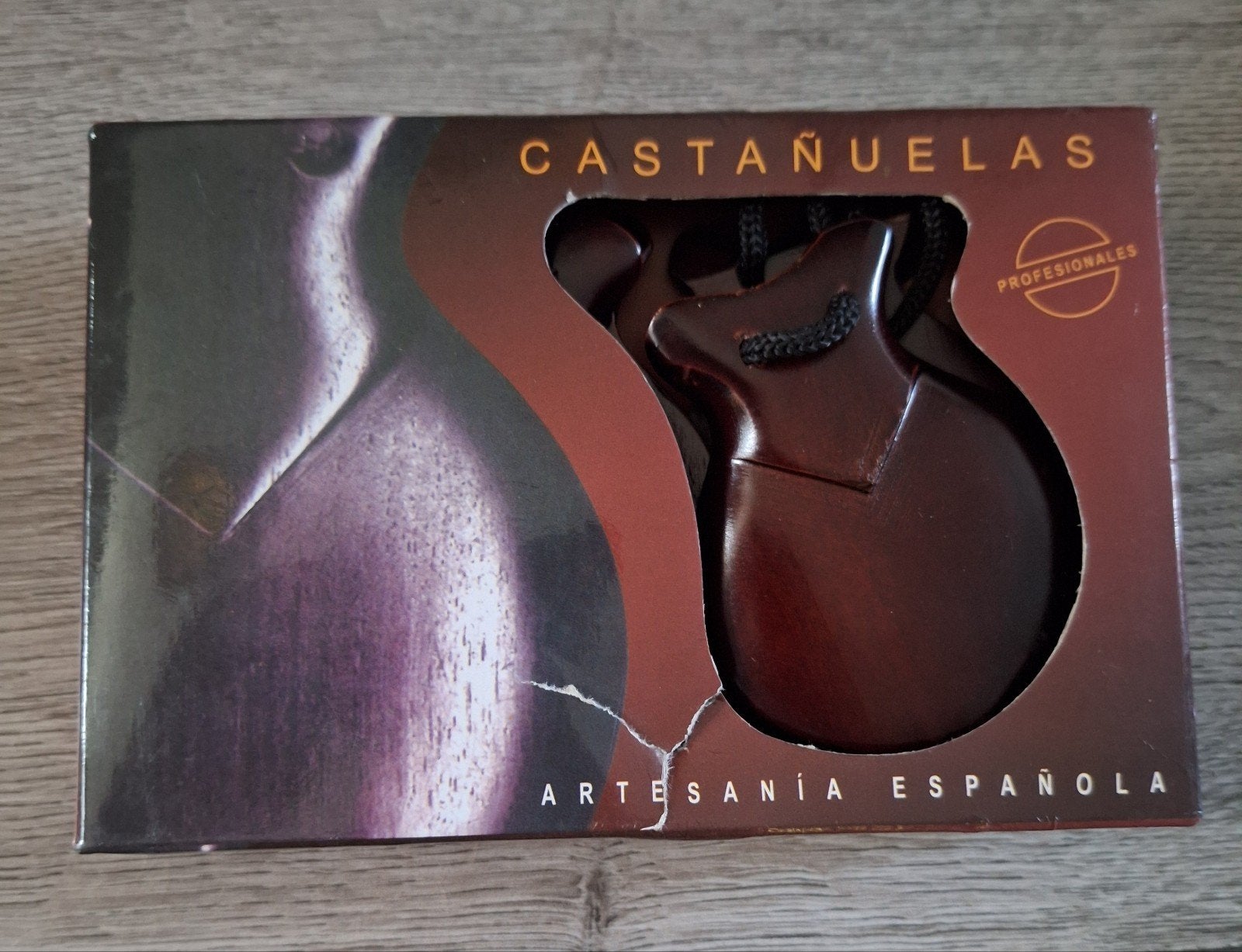 Spaanse Castagnetten Professioneel Hout – Nieuw in Doos, Ophalen of Verzenden, Nieuw