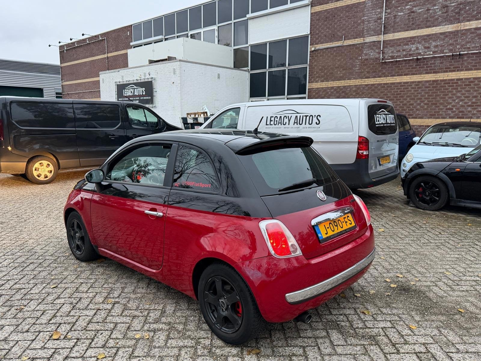 Fiat 500 1.4-16V Pop - APK 08/2027 - RIJDT & SCHAKELT GOED!, Voorwielaandrijving, 101 pk, Gebruikt, 4 cilinders