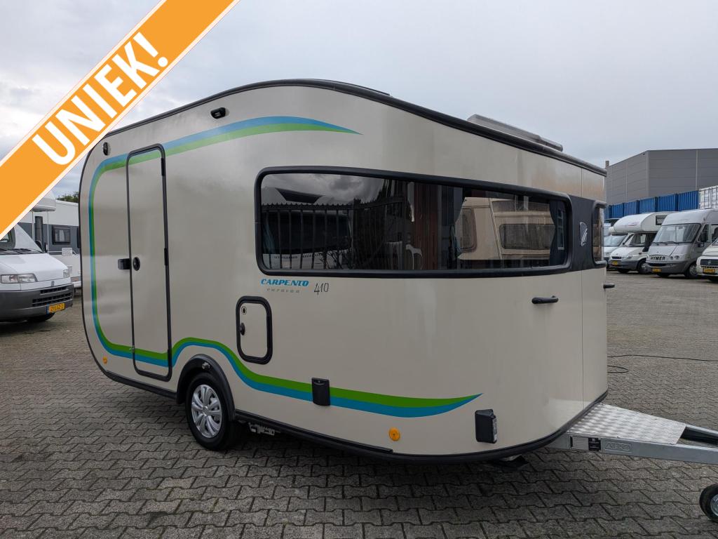 Unieke caravan: Carpento 410 met airco, mover 1e eigenaar!, Caravans en Kamperen, Caravans, Overige merken, Standaardzit, Bedrijf