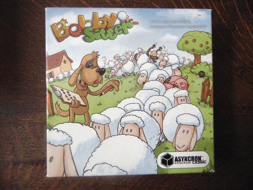 Bobby Sitter Kaart Spel van Asyncron Classic, Een of twee spelers, Ophalen of Verzenden, Zo goed als nieuw, Asyncron