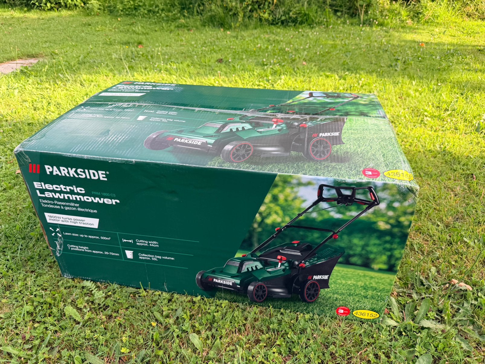 Parkside PRM 1800 C3 Elektrische Grasmaaier — Nieuw, Ophalen, Nieuw, Elektrische grasmaaier