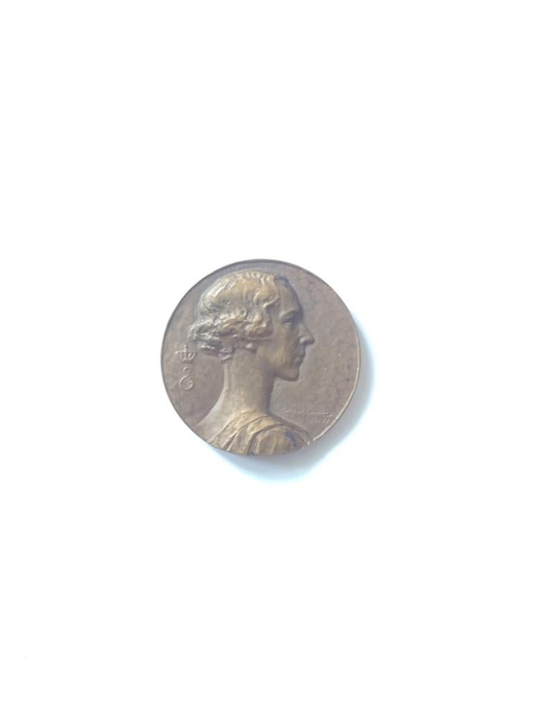 A België rode kruis medaille penning koningin Elisabeth, Ophalen of Verzenden, Landmacht, Overige gebieden, Lintje, Medaille of Wings