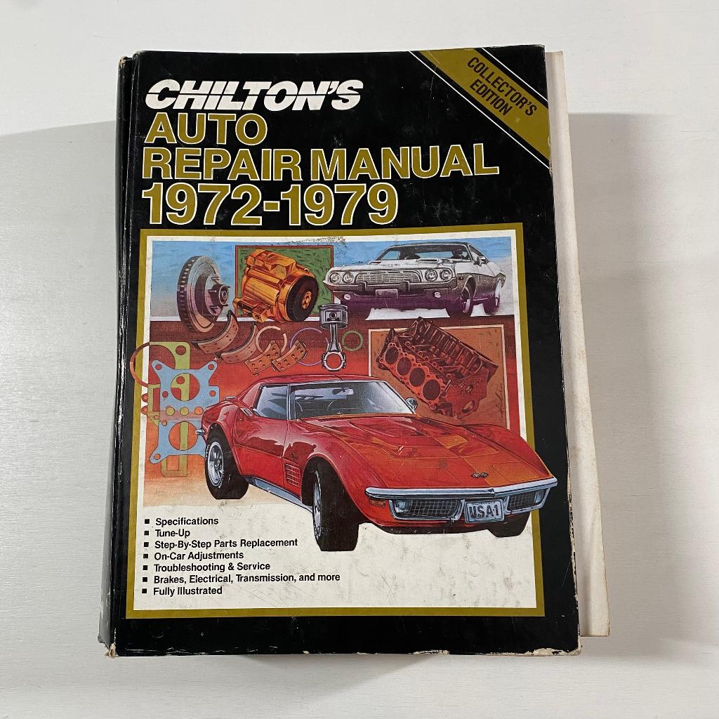 Chilton's Auto Repair Manual 1972-1979 Collector's Edition, Auto diversen, Ophalen of Verzenden