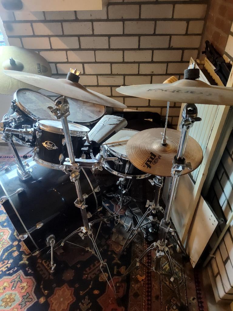 Pearl/Adams drumstel, Muziek en Instrumenten, Drumstellen en Slagwerk, Ophalen, Gebruikt, Pearl