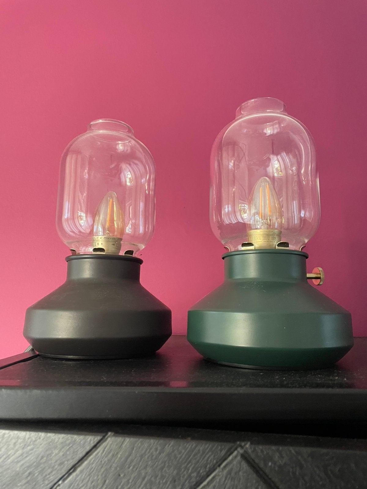 2 lampjes ikea, Ophalen of Verzenden, Zo goed als nieuw, Led-lamp