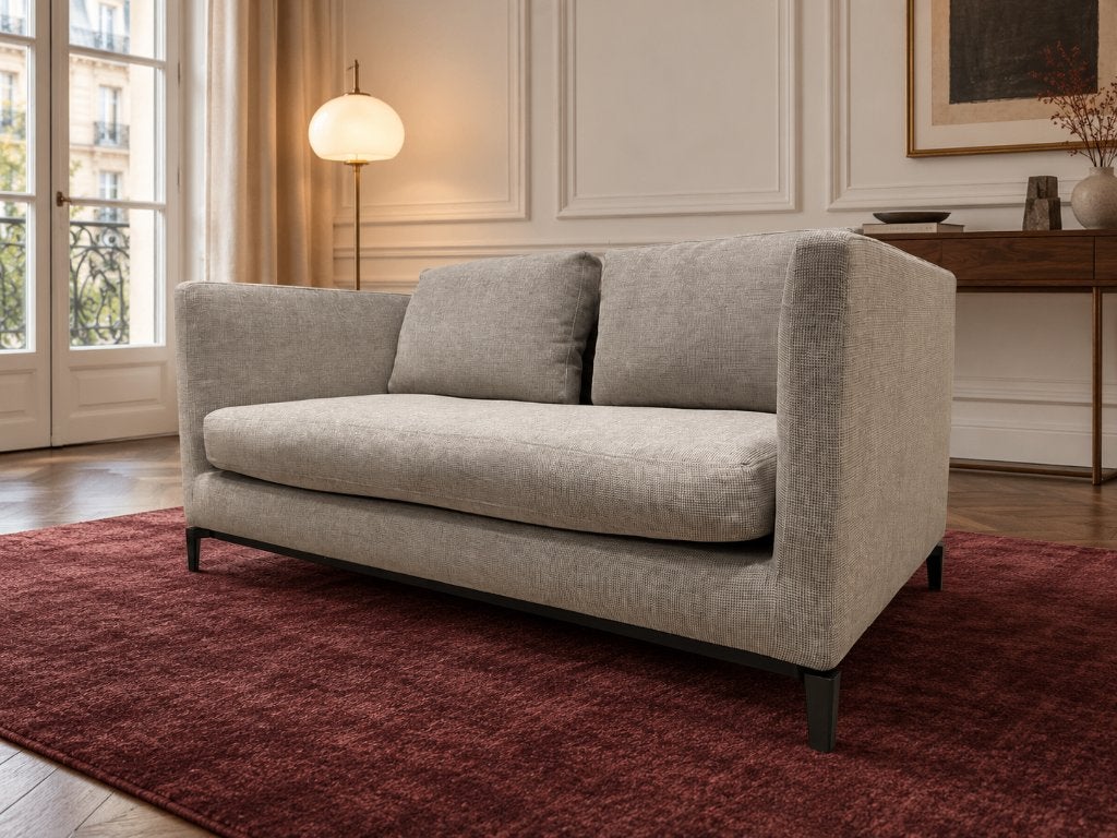 NIEUW Minotti Andersen 2-Zits + GARANTIE | NP €11.500, 100 tot 125 cm, Minotti, 150 tot 200 cm, Design Bank Bankstel Zetel 2-Zits Minotti