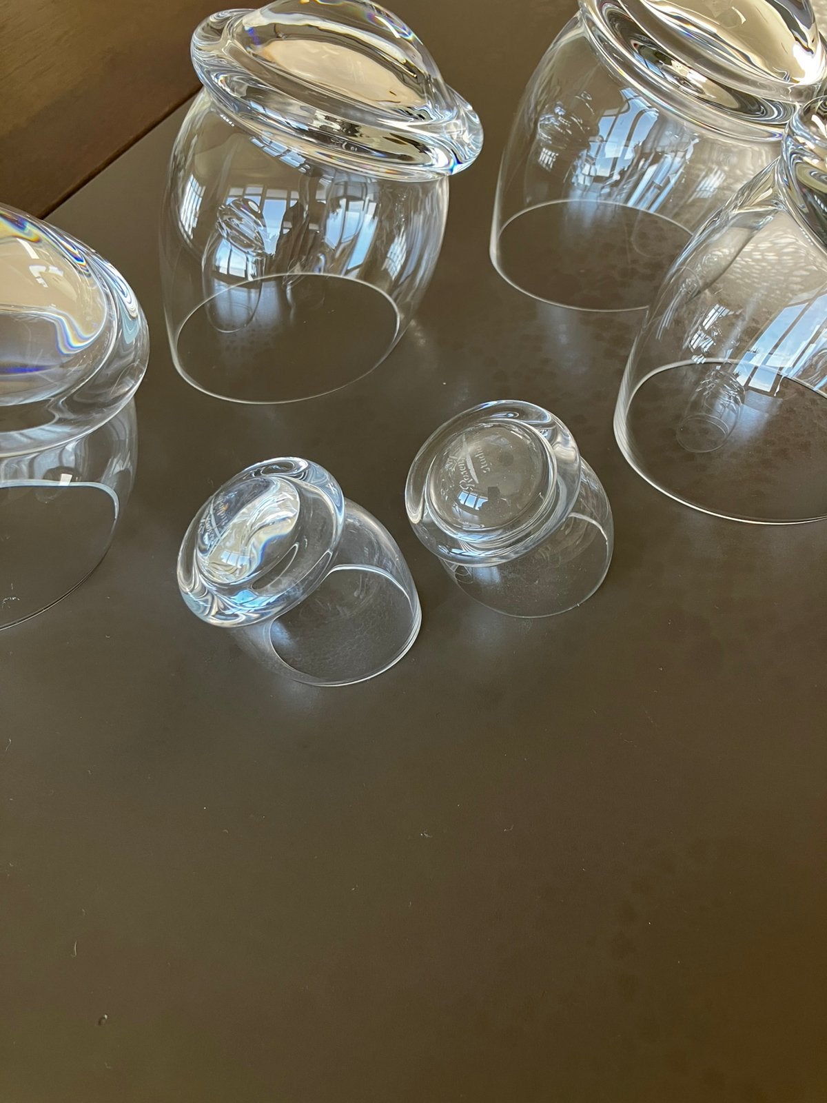 Grappige wiebelglazen Rosenthal, Glas of Glazen, Ophalen of Verzenden, Overige stijlen, Glas